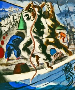 Sighting Land By Candido Portinari Diamond Painting