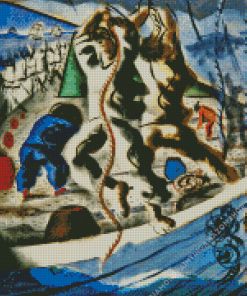 Sighting Land By Candido Portinari Diamond Painting