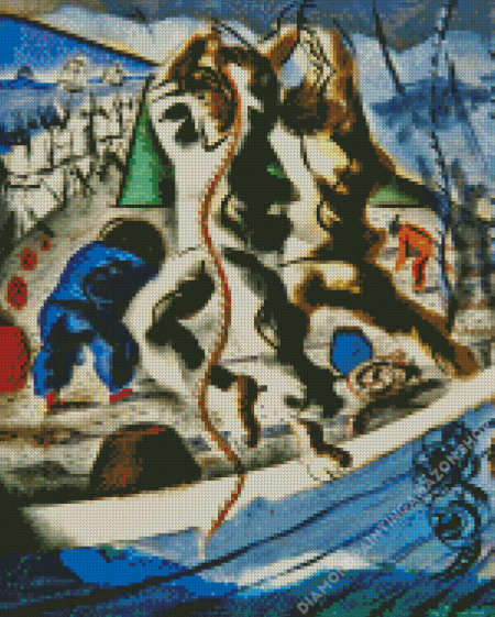 Sighting Land By Candido Portinari Diamond Painting