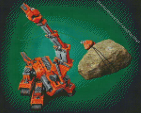 Skya Dinotrux Diamond Painting