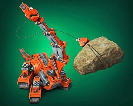 Skya Dinotrux Diamond Painting