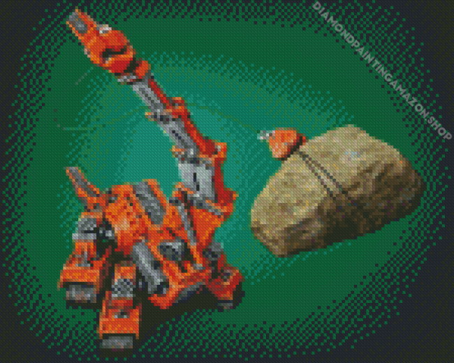 Skya Dinotrux Diamond Painting