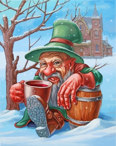 Snow Dwarf Artwork Diamond Painting