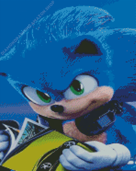 Sonic The Hedgehog Diamond Painting
