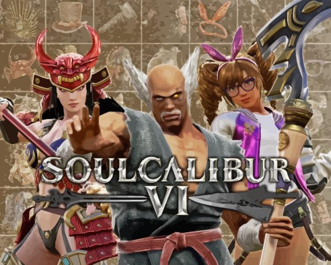 Soulcalibur Game Poster Diamond Painting