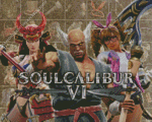 Soulcalibur Game Poster Diamond Painting