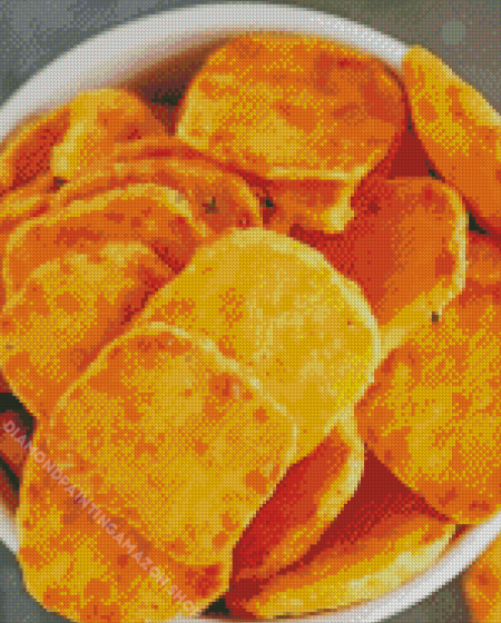 Spicy Cheese Crackers Diamond Painting
