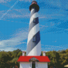 St Augustine Lighthouse And Maritime Museum Diamond Painting