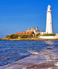 St Marys Lighthouse Diamond Painting