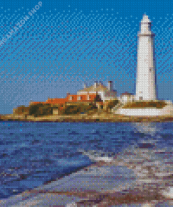 St Marys Lighthouse Diamond Painting