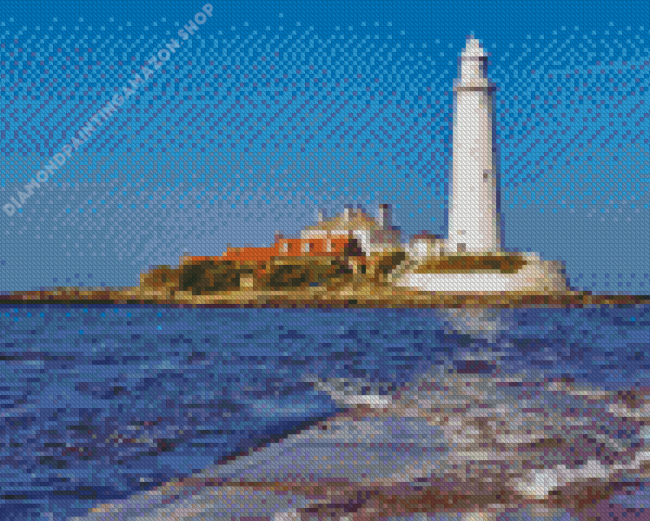 St Marys Lighthouse Diamond Painting