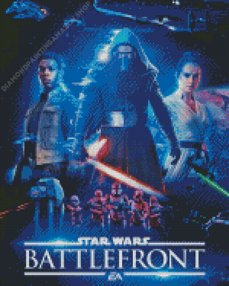 Star Wars Battlefront Diamond Painting