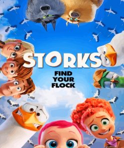 Storks Movie Diamond Painting