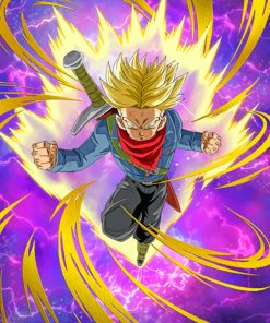 Super Saiyan Trunks Diamond Painting