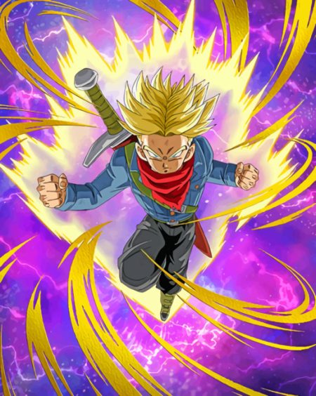 Super Saiyan Trunks Diamond Painting