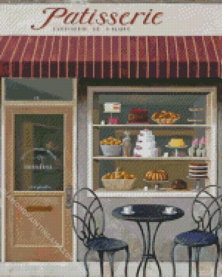 Sweet Bakery Shop Art Diamond Painting