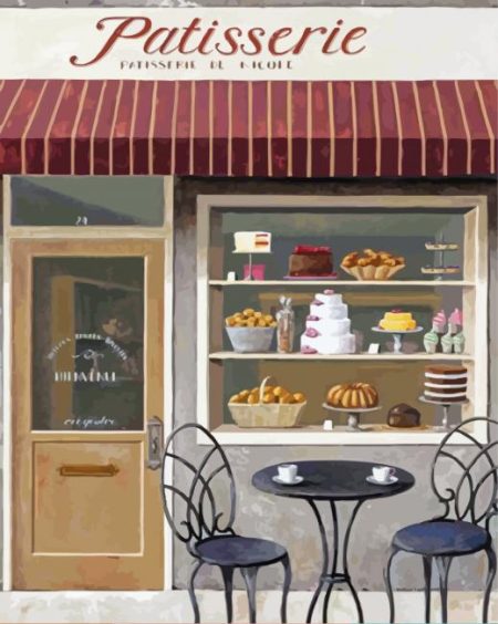Sweet Bakery Shop Art Diamond Painting