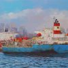 Tanker Ships Art Diamond Painting