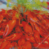 Tasty Crayfish Diamond Painting