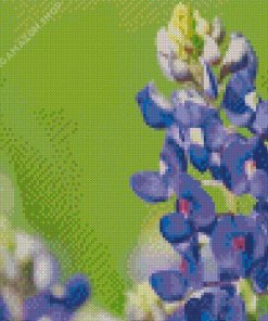 Texas Bluebonnet Flower Diamond Painting