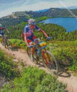 The Art Of Mountain Bike Diamond Painting