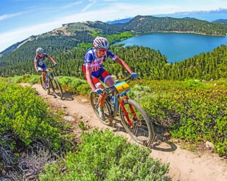 The Art Of Mountain Bike Diamond Painting