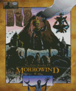 The Elder Scrolls Morrowind Poster Diamond Painting