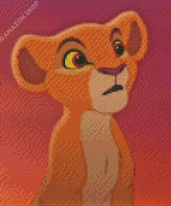 The Lion King Kiara Diamond Painting