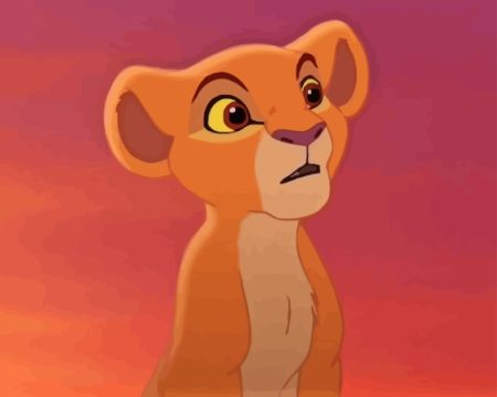 The Lion King Kiara Diamond Painting