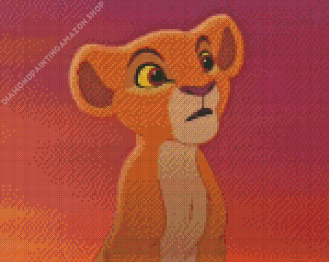 The Lion King Kiara Diamond Painting