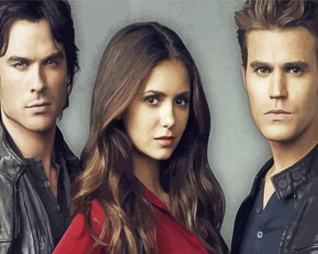 The Vampire Diaries Diamond Painting