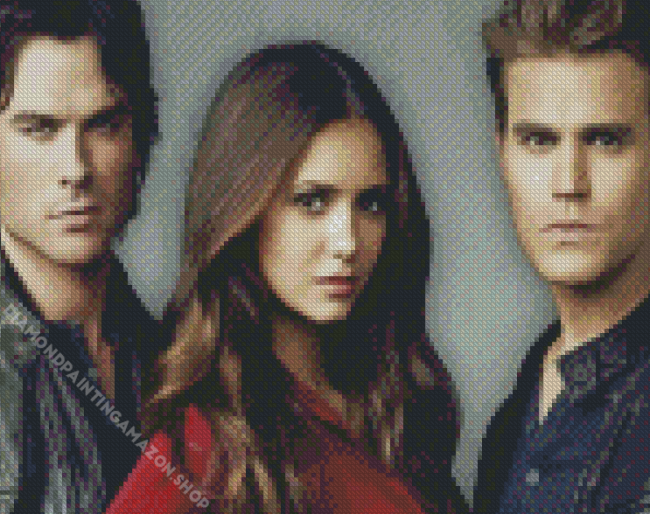 The Vampire Diaries Diamond Painting