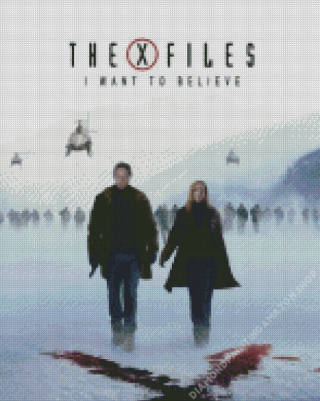 The X Files Movie Diamond Painting