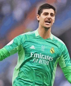 Thibaut Courtois Diamond Painting