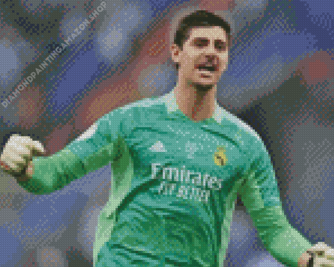 Thibaut Courtois Diamond Painting