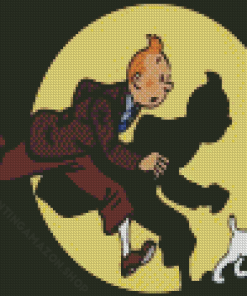 Tintin Animation Diamond Painting