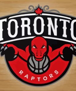 Toronto Raptors Basketball Team Logo Diamond Painting