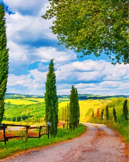 Tuscany Italy Diamond Painting