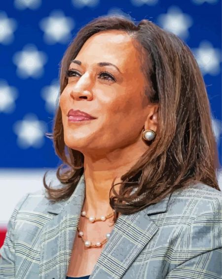Vice President Kamala Harris Diamond Painting