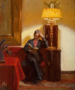 Vintage Woman Reading Anna Ancher Diamond Painting