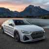 White Audi Rs7 Diamond Painting