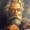 William Hoffman Old Violinist Man Diamond Painting