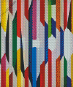 Yaacov Agam Art Work Diamond Painting