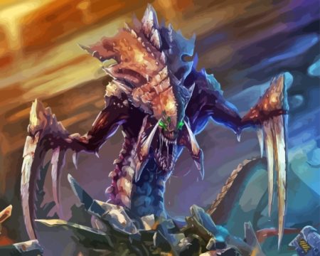 Zerg Starcraft Video Game Diamond Painting