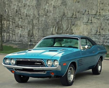 1974 Challenger Diamond Painting