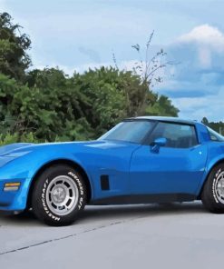 1982 Chevrolet Corvette Diamond Painting