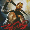 300 Rise Poster Diamond Painting