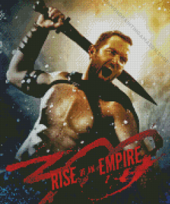 300 Rise Poster Diamond Painting