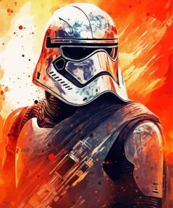 Abstract Captain Phasma Diamond Painting