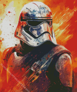 Abstract Captain Phasma Diamond Painting